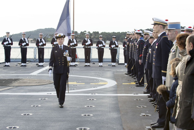 Bên trong tàu chiến Pháp duy nhất có nữ hạm trưởng